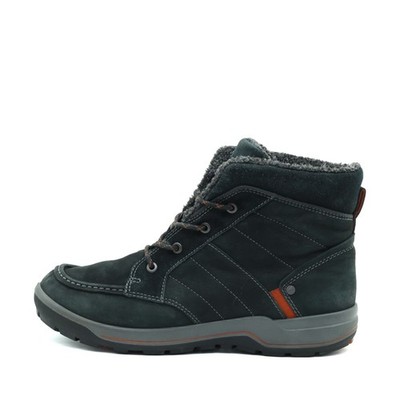 ECCO Herren Winterstiefel Schnürstiefel schwarz Freizeit Outdoor-Stiefel EU 42