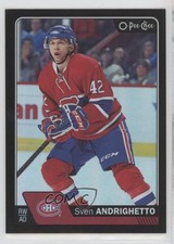 2016-17 O-Pee-Chee Black Rainbow Foil /100 Sven Andrighetto #480 01qm