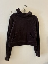 Lululemon Scuba Oversized Hoodie Velvet Cord Espresso Brown Size XS
