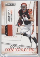 2010 Rookies & Stars Dress for Success Jerseys Prime 49/50 Jordan Shipley #8 0f8