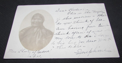 Antique 1907 RPPC Postcard Valdez Cordova Alaska Native American Female