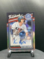 2026 Panini Stars & Stripes Prizm THROWBACK AUTO VANCE HONEYCUTT 15/99