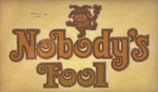 Original Vintage 1978 Nobody  s Fool Glitter Iron On Transfer