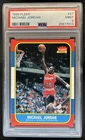 1986-87 Fleer Michael Jordan Rookie RC #57 Bulls PSA 9