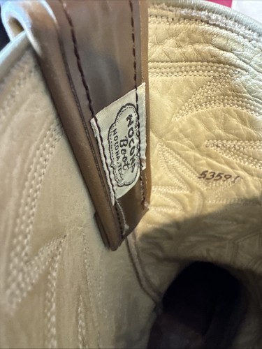 WESTERN NOCONA STIEFEL EXOTISCH EIDECHSENHAUT COWBOY LEDER STIEFEL GR. 6,5 C DAMEN 6302 - Bild 8 von 12