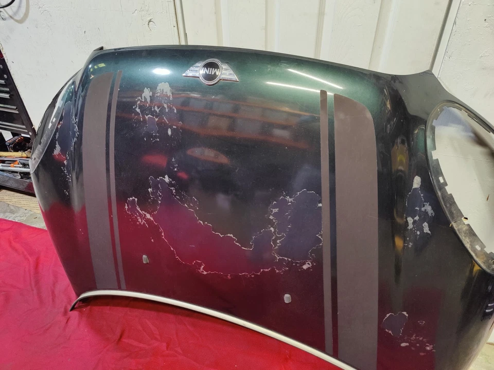 11-16 MINI COOPER COUNTRYMAN PACEMAN CAPÓ DELANTERO VERDE OXFORD SOLO RECOGIDA LOCAL Foto 3 de 4