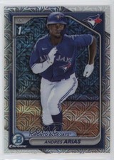 2024 Bowman Chrome Prospects Mega Box Mojo Refractor Andres Arias #BCP-236 2l4