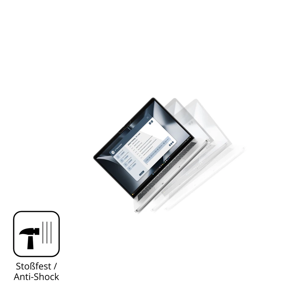 2x Screen Protector for Dell Pro 13 Plus 2in1 Flexible Glass 9H dipos - Image 4 of 4