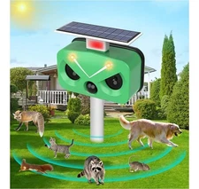 Ultrasonic Cat Repellent Outdoor, Solar Deer Deterrent Devices, Animal Repeller
