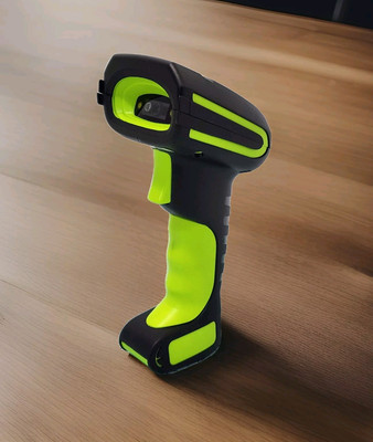 Symcode MJ-2020 Industrial Barcode Scanner & Cradle - Green  SCANNER ONLY