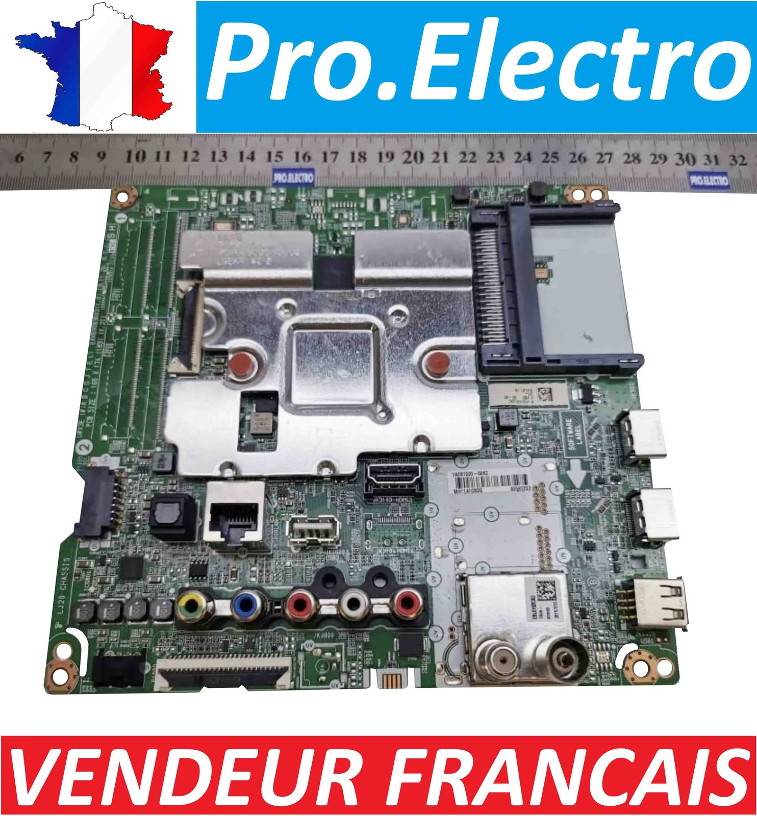 Carte mère TV LG EAX69083603 pièce rechange 43UN73906LE EBT66583353