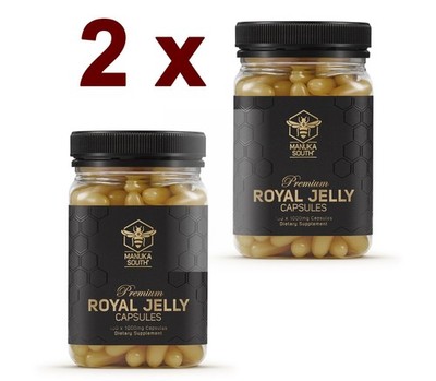 2 x Manuka South NEW ZEALAND PREMIUM Royal Jelly 1000mg - 160 Caps
