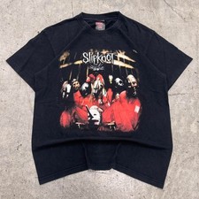 Vintage 90s Slipknot Self Titled 1999 Album Promo Band Tshirt Large Japan Tour