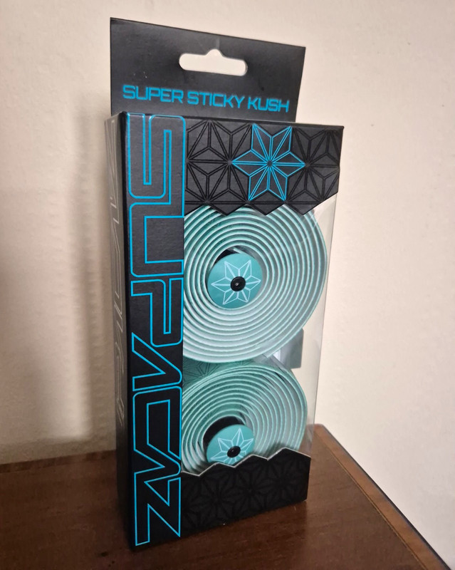 Supacaz Super Sticky Kush - Handlebar Tape - Celeste (can't post 15th-23rd Aug)