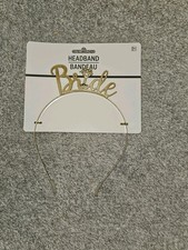 New View Gifts Metal  BRIDE TO BE  daisy flower headband NEW