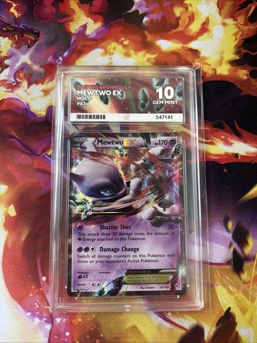 Mewtwo-EX graded ACE 10 for sale on eBay