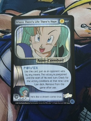 DBZ CCG SCORE LIMITED WHERE THERE'S LIFE THERE'S HOPE #157 ULTRA