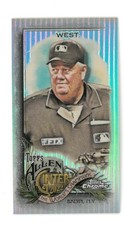 2022 Topps Allen & Ginter Chrome #225 Joe West Mini Refractor