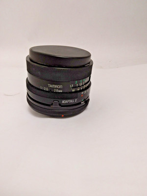 Tamron 28mm f2.5 Adaptall-2 Wide Angle Lens  Japan