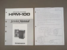 Pioneer HPM-100 Speaker Systems Service Manual D-1830