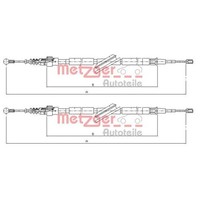 2X Metzger Handbremsseile Passend FüR Audi A3 Seat Leon Skoda Octavia VW Bora
