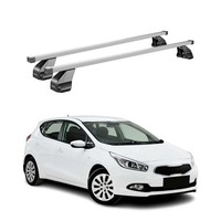 Menabo DachträGer GrundtäGer FüR Kia Ceed 2012-2018 75Kg Stahl Silber 2 Tlg