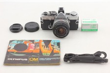  Near MINT Olympus OM-2N 35mm Film Camera SLR G.Zuiko 28mm f3.5 Lens From JAPAN
