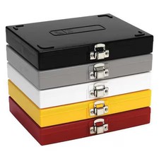 Heathrow Scientific Hs15994e Microscope Slide Box, 100 Slots, White