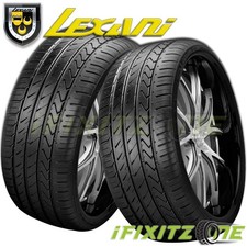 2 Lexani Lx-twenty 25530r21 93w Xl Tires 320aa Utqg 55k Mileage Performance