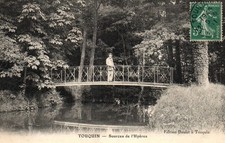Old postcard 77 - touquin (S. et M.) - Sources de l'Hyères