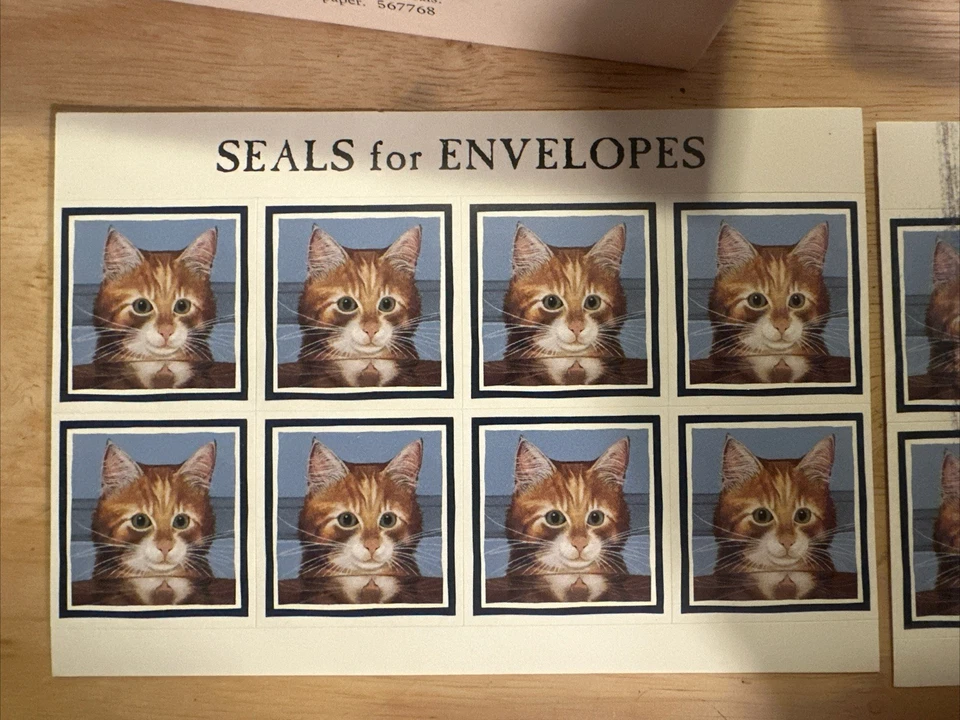 Lang " Lord Buffington" Cat Deluxe Note Cards w/ Linen Envelopes & Seals 14 Ct - Image 3 of 4