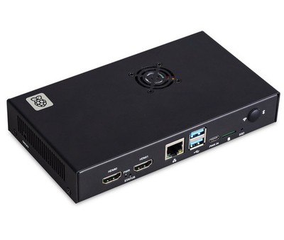 Raspberry Pi Compute Module 5 IO Case / Gehäuse, schwarz