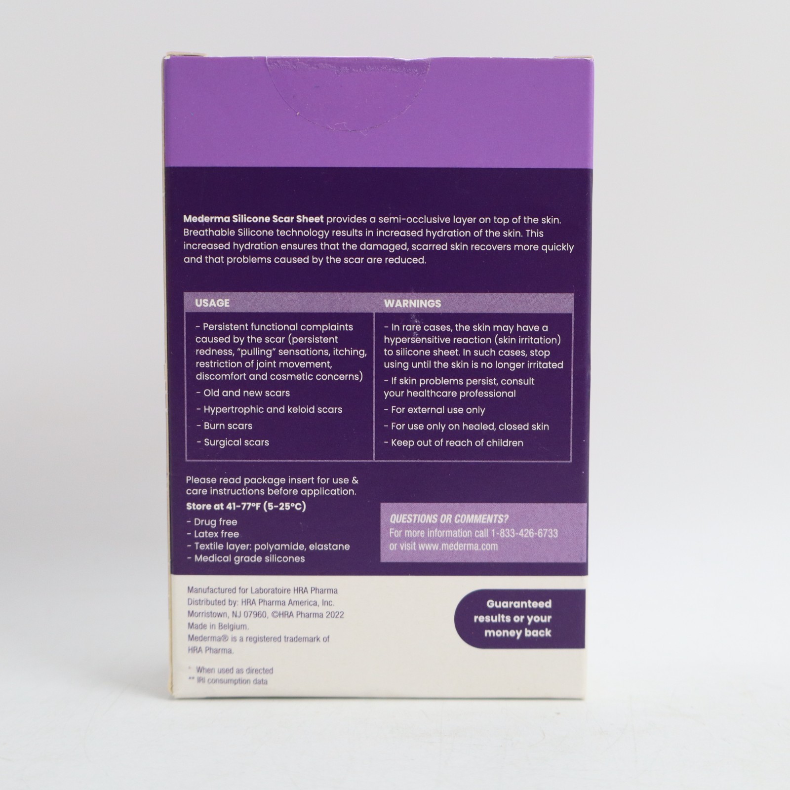 2 PACK Mederma Medical Grade Silicone Scar Sheets Breathable 4ct EA EXP 10/2025