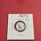 1929 S Mercury Dime AU