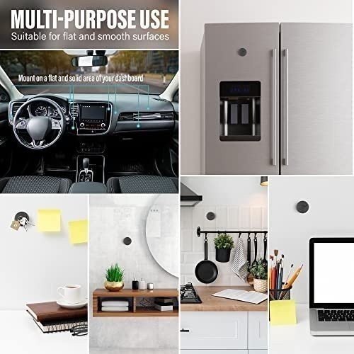 Magnetic Phone Holder for Car, Strong Magnet iPhone Magnetic Car Mount for Phone - 第 6/8 張圖片