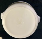 Vintage PYREX Set of 2 Round Mixing Bowls White Green Nesting Verde #474-B 475-B — photo 10