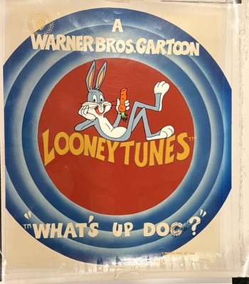 Bugs Bunny Looney Tunes Hand Painted Signed by Friz Freleng 1989