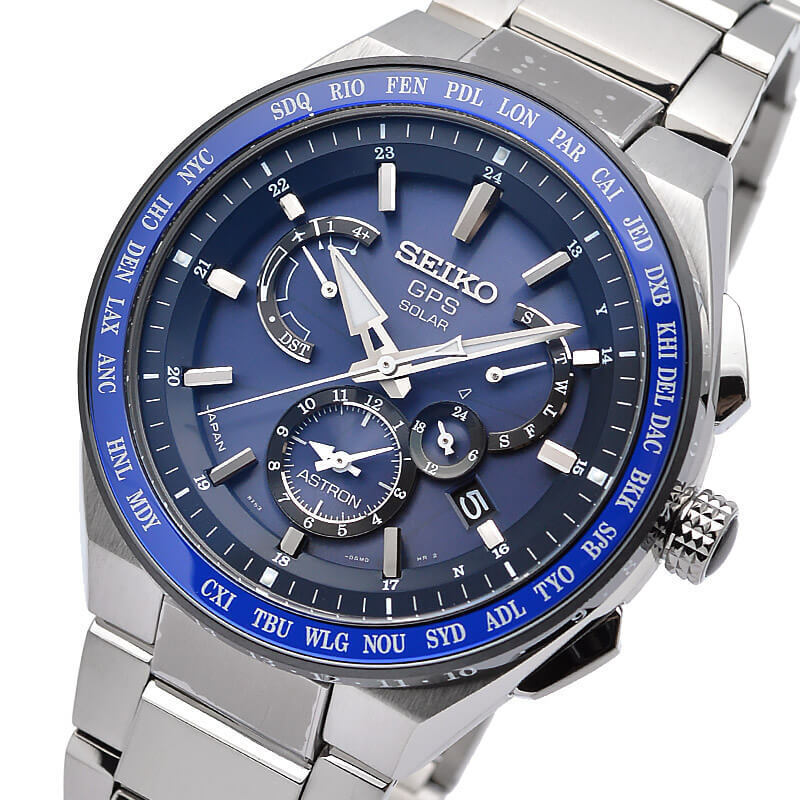 SEIKO ASTRON SBXB155 Executive Line Titanium GPS Radio Solar Watch Men's  4954628446084 | eBay