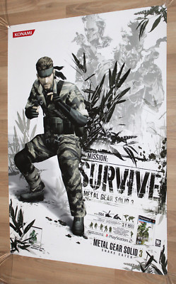L GEAR SOLID Δ SNAKE EATER 非売品ポスター他 METAL GEAR SOLID Δ: SNAKE EATER