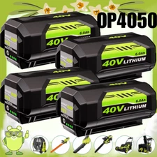 40V 6.0Ah Battery Replacement for Ryobi 6000mAh High Capacity 40v Tools 0P4050