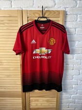 MANCHESTER UNITED JERSEY HOME FOOTBALL SOCCER SHIRT 2018 - 2019 ADIDAS MENS sz M