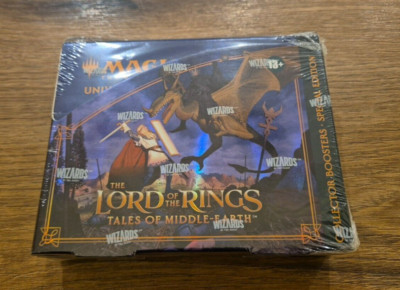 LOTR: Tales of Middle-earth Special Edition Collector Booster Display OVP/SEALED