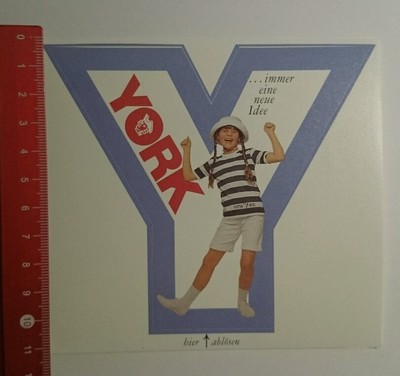 Aufkleber/Sticker: York immer eine neue Idee (040916116)