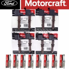 OEM Motorcraft 8 Ignition coil DG521&8 Spark Plug SP509 For Ford F150 4.6 5.4L.=