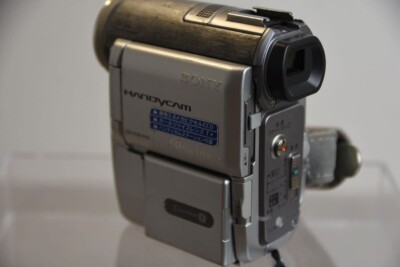 hy0825　SONY HANDYCAM DCR-PC350 ⑦ Sony DCR-PC350 SET Digital Camcorder Recorder Silver Video