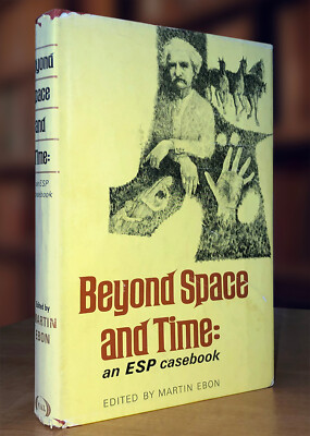 Beyond Space and Time: An ESP Casebook By Martin Ebon (Hardcover, 1967) VG+ Cond