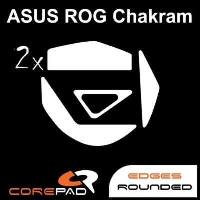 Corepad Skatez ASUS ROG Chakram Ersatz Mausfüße Mausgleiter Hyperglides Teflon