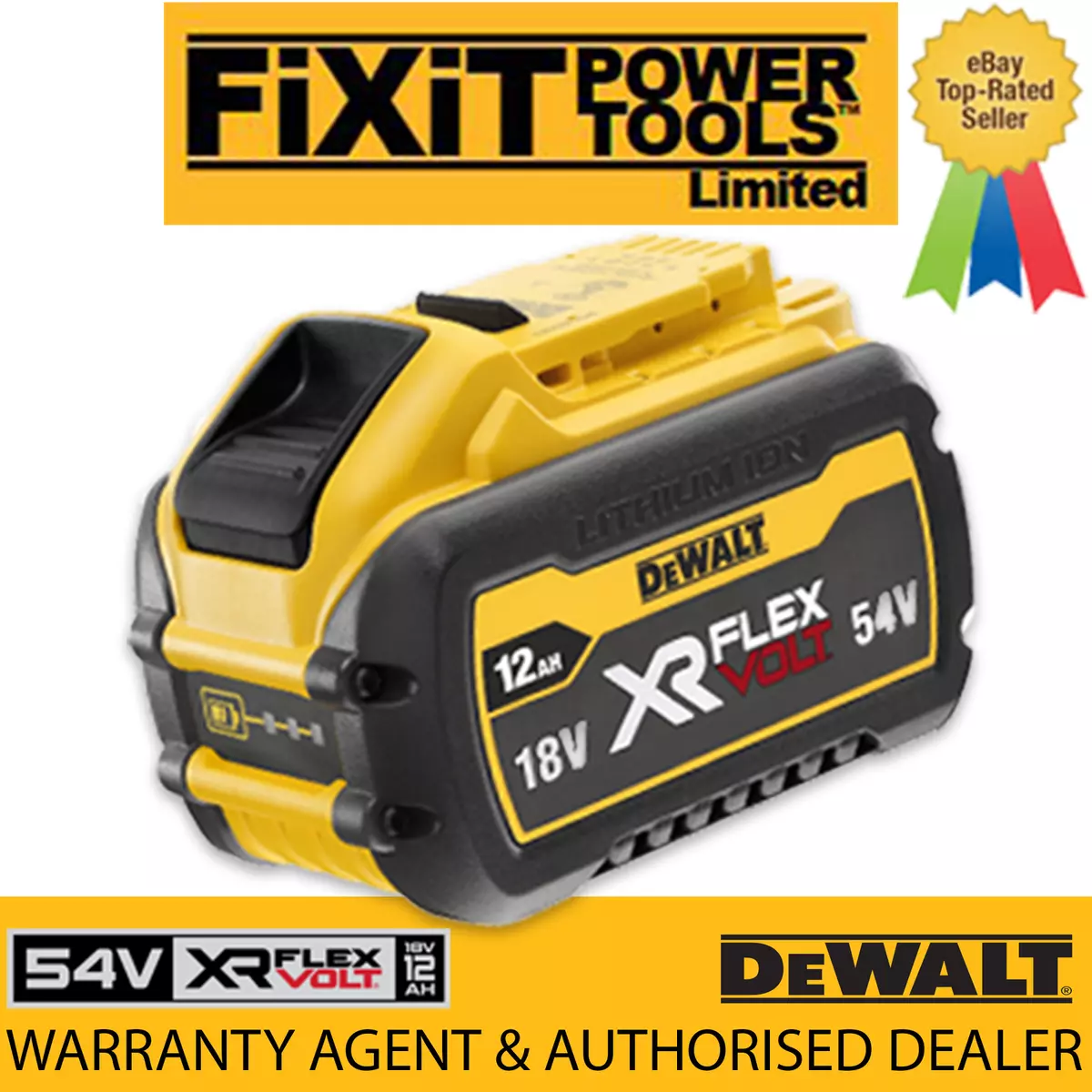 DeWalt DCB548-XJ 18v/54v XR 12Ah Li-ion FlexVolt Battery Pack