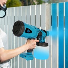 For Makita 18V New UK Cordless Electric Paint Sprayer High Pressure Spray Gun