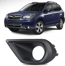 Fog Light Driver Side Left For Subaru Forester 2014-2016 Lamp Bezel Cover Trim